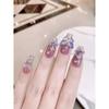 Handcrafted Sparkling Aurora Planet Nail Stickers Popular Trending Luxury Nail Art