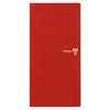 Plus Notepad, Ka.Crie, A4 X 1/3, Premium Cloth, Matte Red, 77-927