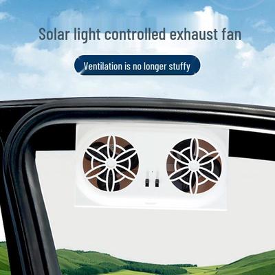 USB Solar Car Fan: New Style Exhaust and Cooler for Summer