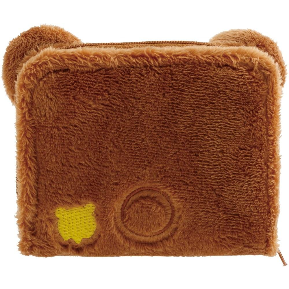 San-X Rilakkuma Plush Wallet Chairoikoguma WL38004 H110 W120 D35mm