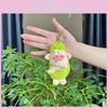 Adorable Green Plush Pig Keychain Soft Toy Cute Cartoon Animal Doll 13cm Height
