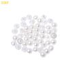 55KF 50Pcs Faux Pearl Buttons Fit Sewing Scrapbook Backhole Sewing Crafts 10/11.5mm