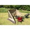Campal Japan Tasso Mesh Screen Heptagon 3511000000 Sand Beige X Dark Brown 2024 Model [outdoor Screen]