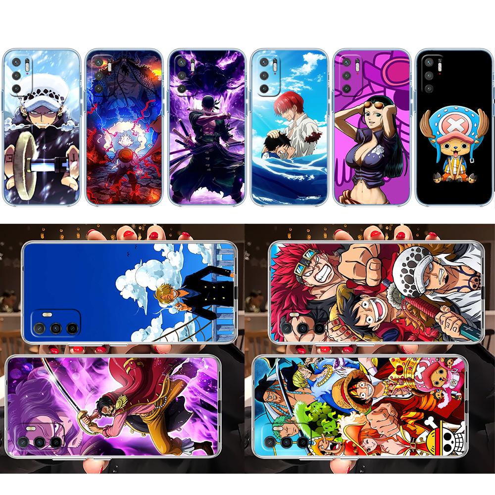One Piece Cool Soft Shell Transparent Phone Case for Motorola Moto Edge 20 30 40 50 S30 Fusion Ultra Pro Neo Lite + G200 G23