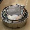 Elektrischer Chafing Dish mit großer Kapazität Buffet-Set Partys Speisen-Buffetwärmer Restaurant Einstellbare Temperatur Kochfeld