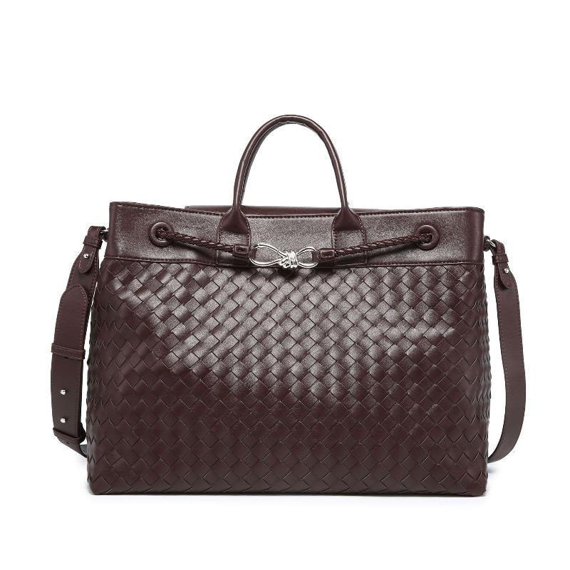Bolsa de palha tecida à mão, bolsa de mão de alta qualidade e grande capacidade, bolsa mensageiro versátil para ombro, sucesso de exportação