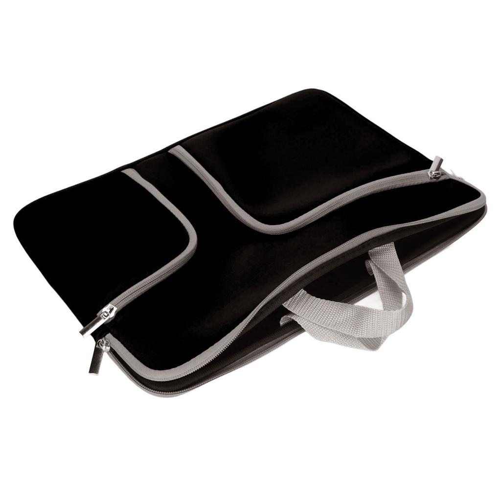 15.6in Laptop Bag Comfortable Handle Portable Laptop Case for 14in 15in 15.6in for OS Laptop Pro for HP for DellBlack