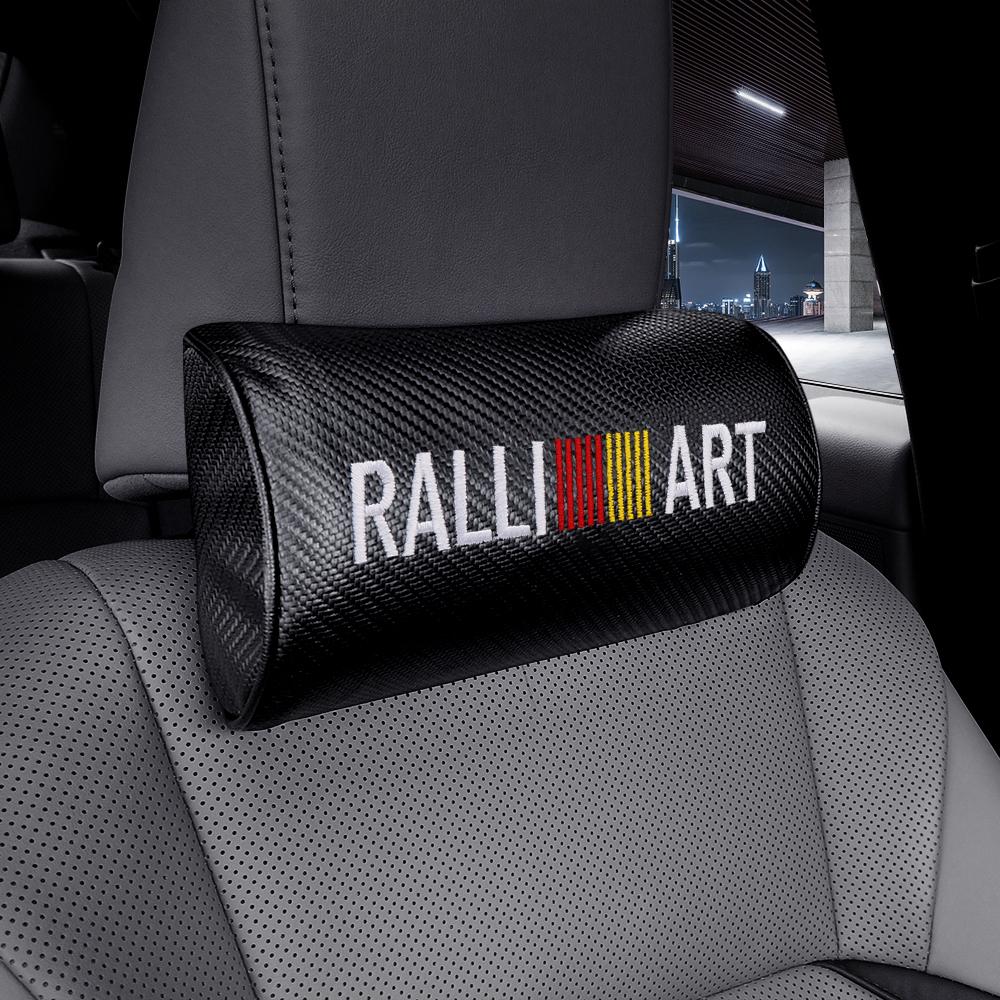 uldf10 Car Seat Neck Pillow Protection Leather Auto Headrest For Mitsubishi Pajero Outlander XL Montero Lancer Triton l200 Evo ASX