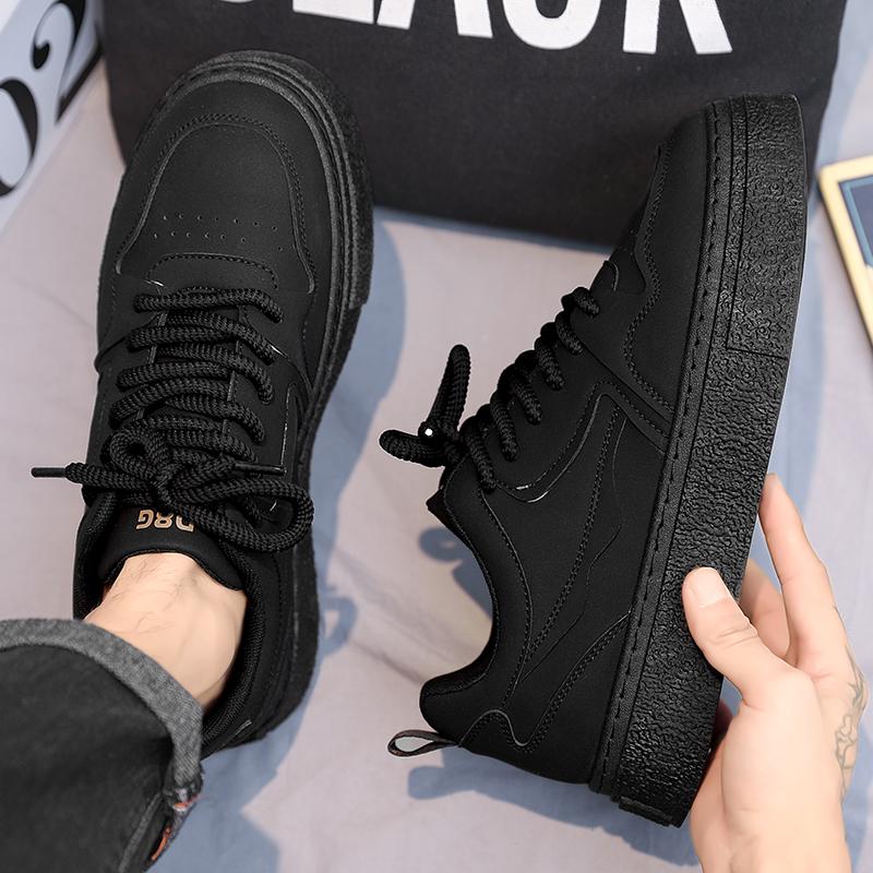 New Men's Classic Fashion Low Top Thick Sole Skateboarding Shoes Comfortable Soft Sole Basketball  Sneakers
