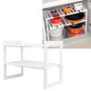 Under Sink   2 Tiers Multifunctional Stretchable Large Capacity Under Counter Storage