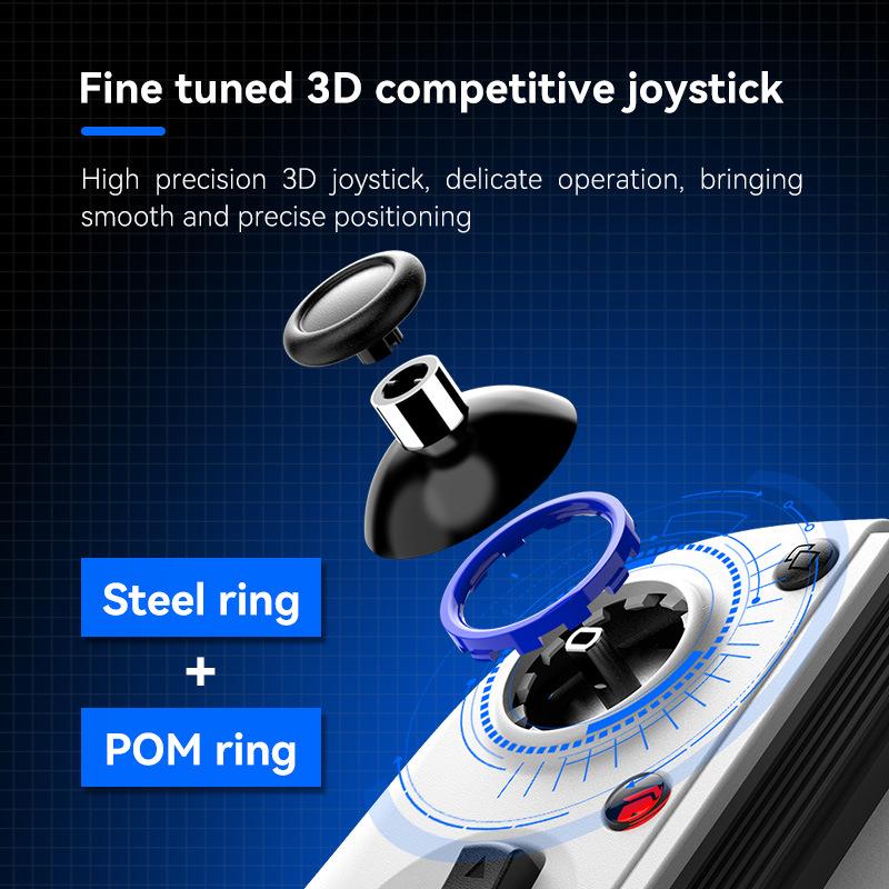 D11/D11S Wireless Stretchable Game Controller with Hall Triggers & Macro Buttons for Switch/Android/iOS/PC