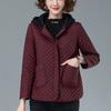 Winter Jacket Women's Parkas Coat Long Sleeves Thick Jacket Female Hooded Warm Cotton Padded Parka Loose Outwear