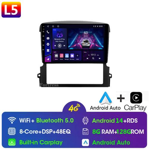 Android 13 For Kia Sorento BL 2002-2011 Car Radio Multimedia Navigation GPS CarPlay Stereo 2 Din Screen Head Unit