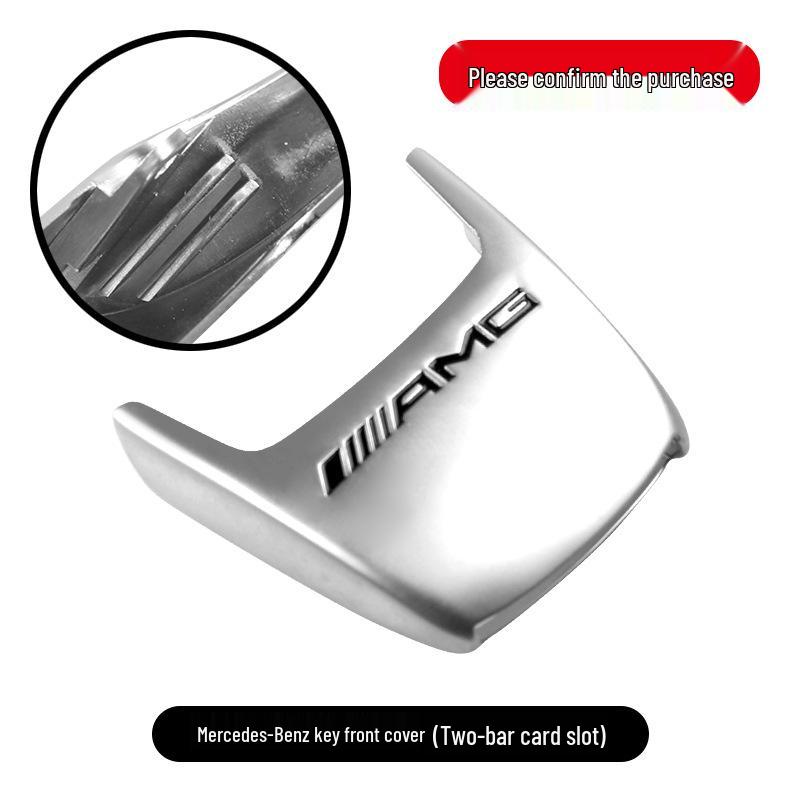 Mercedes Key Shell: A-Class, C-Class, E-Class, GLC300/E300L Replacement AMG Cover