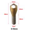 1pcs Titanium Countersink Deburring Drill Bit Hole Cutter Metal Chamfering Tool 90 Degree Chamfer Countersink Drill Bit
