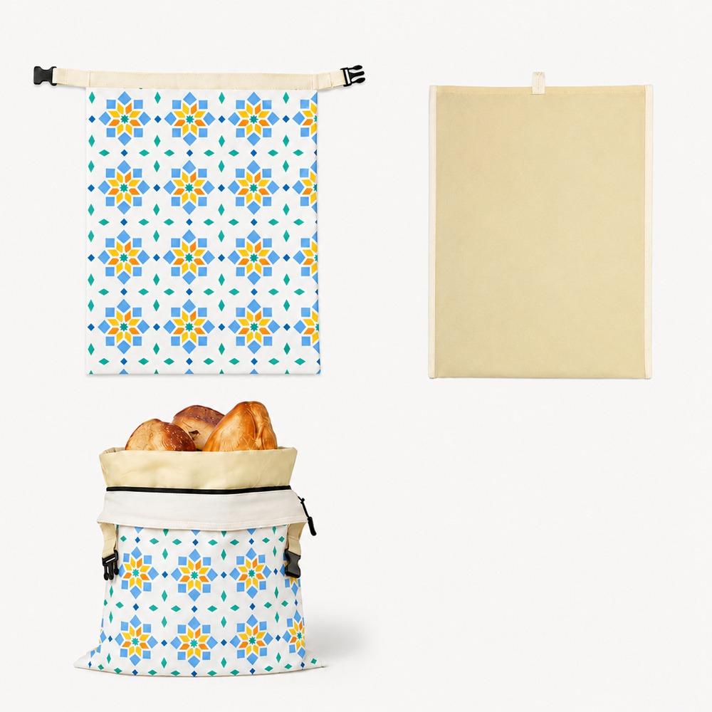 Sacos de Pão Reutilizáveis de Cera de Abelha Sacos de Armazenamento de Alimentos Revestidos com Cera de Abelha Sacos para Pão de Fermentação Natural Armazenamento de Queijo