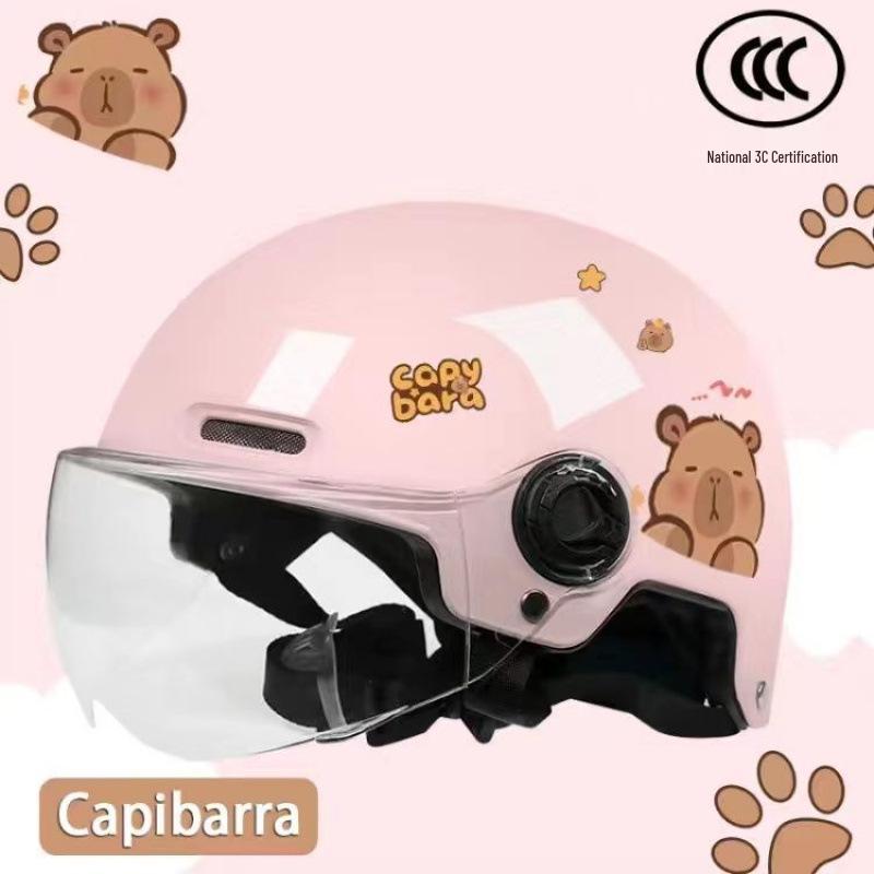 Certified Children s Summer Electric Scooter Sun Protection Helmet - All-Season Safety Half Helmet Children 3-12 Years Universal