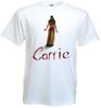 Carrie V.8 T-shirt White Horror Movie Poster All Sizes S5XL