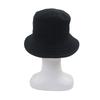 Pristine HERMES hat Fred H Fred H Stripe Bucket black cotton mens 58 Used