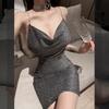 Sex underwear sexy nightgown hot cosplay slim chain hip wrap uniform suit new