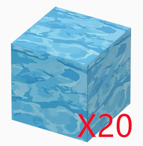 Pixel-Stil Mineral Magnet Welt Magnetische Bausteine Montage Ersatzteile Sensorisches Spielzeug für Kinder DIY Tierwürfel Grundplatte