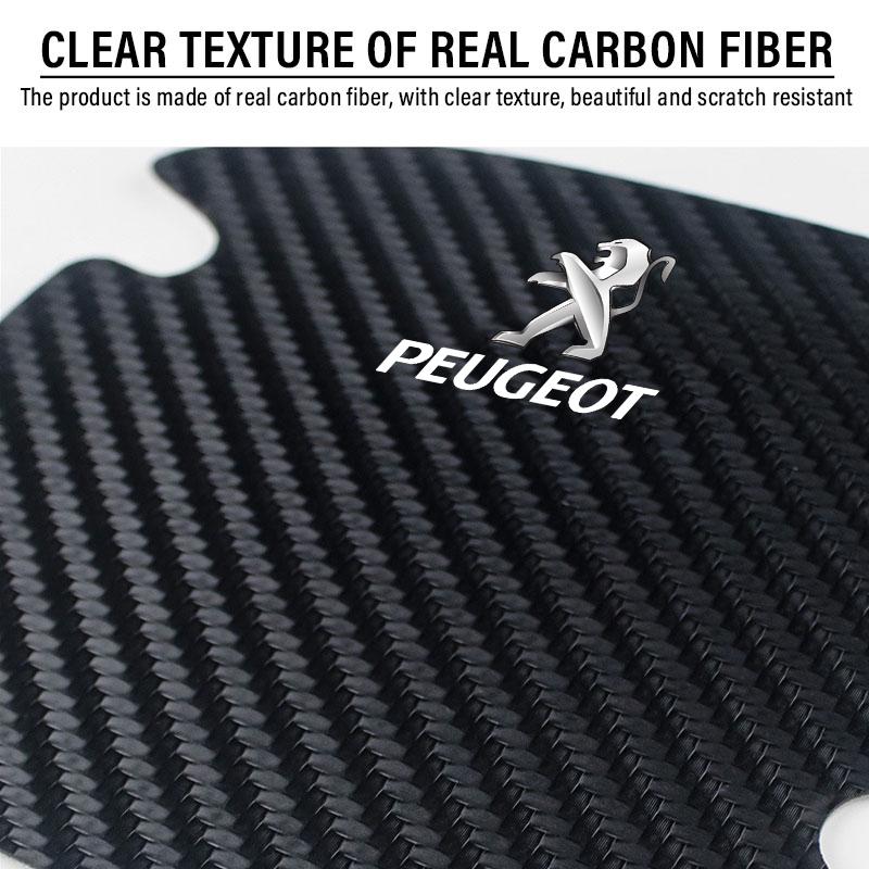 4PCS Car Door Handle Protection 3D Sticker Car Styling For Mercedes-Benz AMG C500 C200 C300 B C E GLA CLA GLK GL ML GLE W204 W205 W203 W211 W212 W213