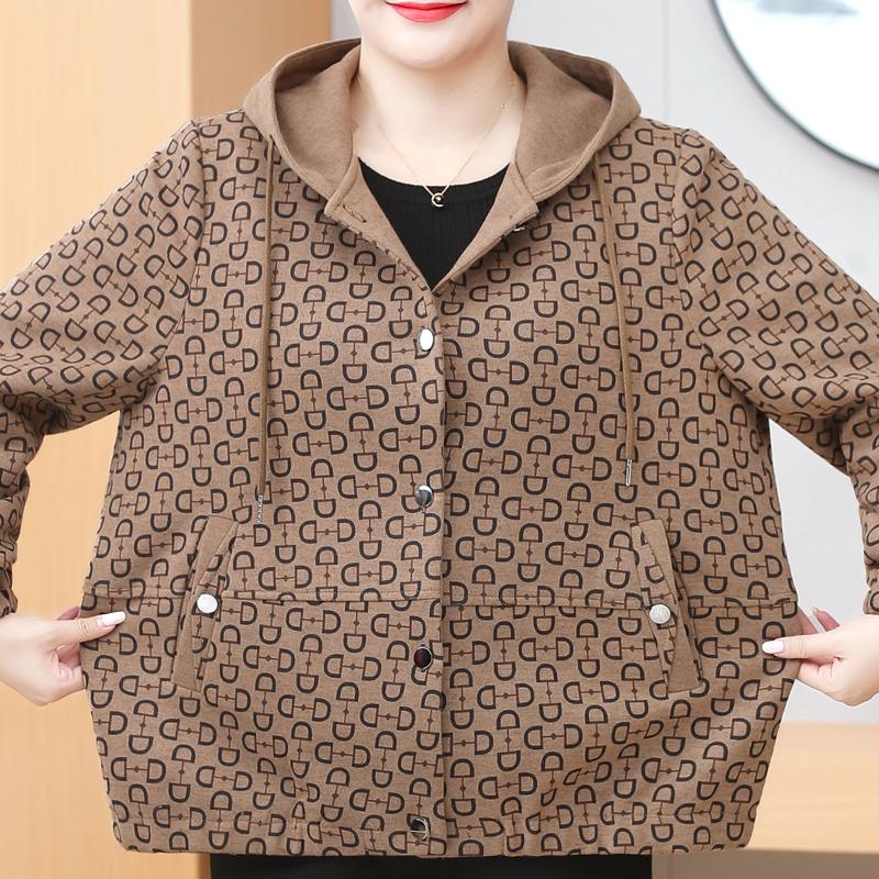 

Пальто женское среднего возраста, верхняя одежда больших размеров, элегантная женская куртка, повседневная женская одежда больших размеров 7XL хаки