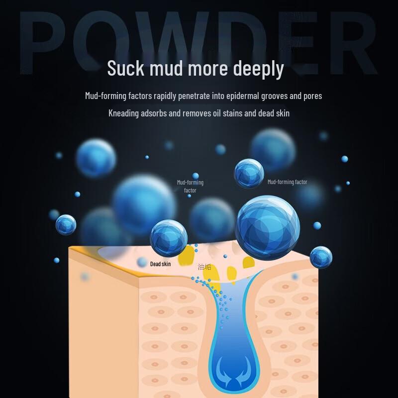 Hefengyu Men's Exfoliating Shower Gel