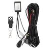DC12V Remote Wiring Harness Kit 9.84ft 40A 16AWG Wireless Remote Wiring Harness Kit for LED Light Bar Strobe Flash Work