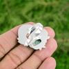 Mothers day Deal Sterling Silver Oval Natural Opalina Bezel New Multi Stone Ring
