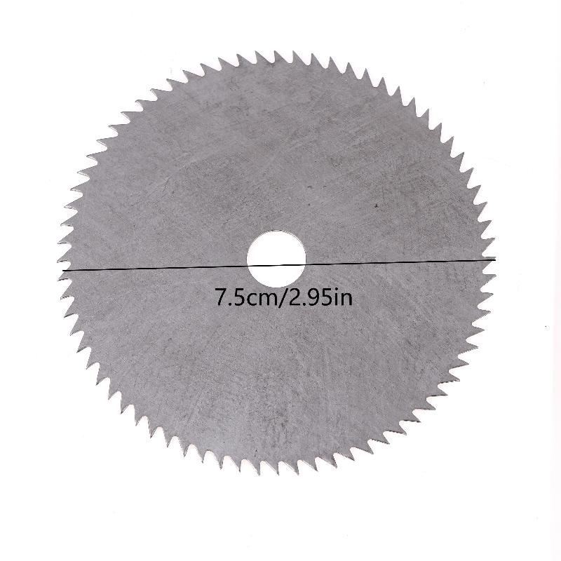 1/2/5Pcs 3 Inch Circular Saw Blade Woodworking Cutting Disc For Wood Metal Ceramic Tiles Cutting Power Tool Accessories