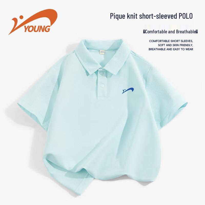 Guirenniao Boys  Summer Sport Polo T-Shirt 130