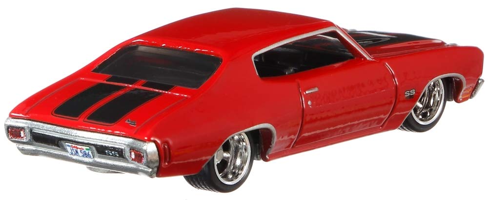 Hot Wheels Fast Furious Premium Assortment 1970 Chevrolet Chevelle SS Red & [GBW90]