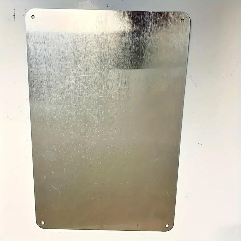Individuelles Retro-Aluminiumblechschild Personalisierte Bildbuchstaben Innen Außen Wanddekor Plakette