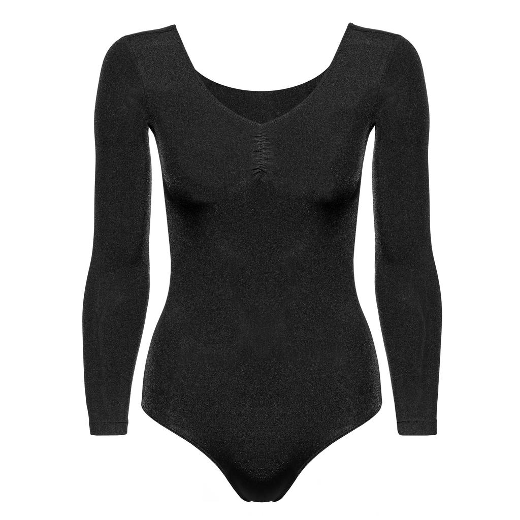Body Mirta Baletowe Do Tańca Gimnastyki Czarne L