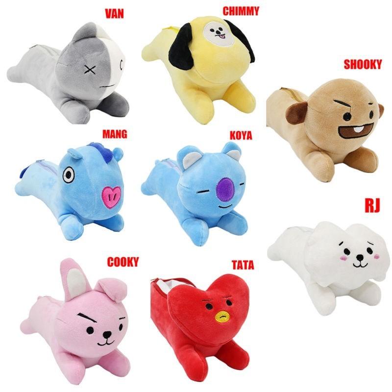 Bt21 Tas Stoffpuppe Beutel Spielzeug Mit Beliebten Bangtan Boys Bts Plüsch Federmäppchen Für Kpop Fans