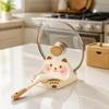 Non-Slip Ceramic Pot Lid Holder Bear Shape Cutting Board Holder Cookware Holder  Kitchen