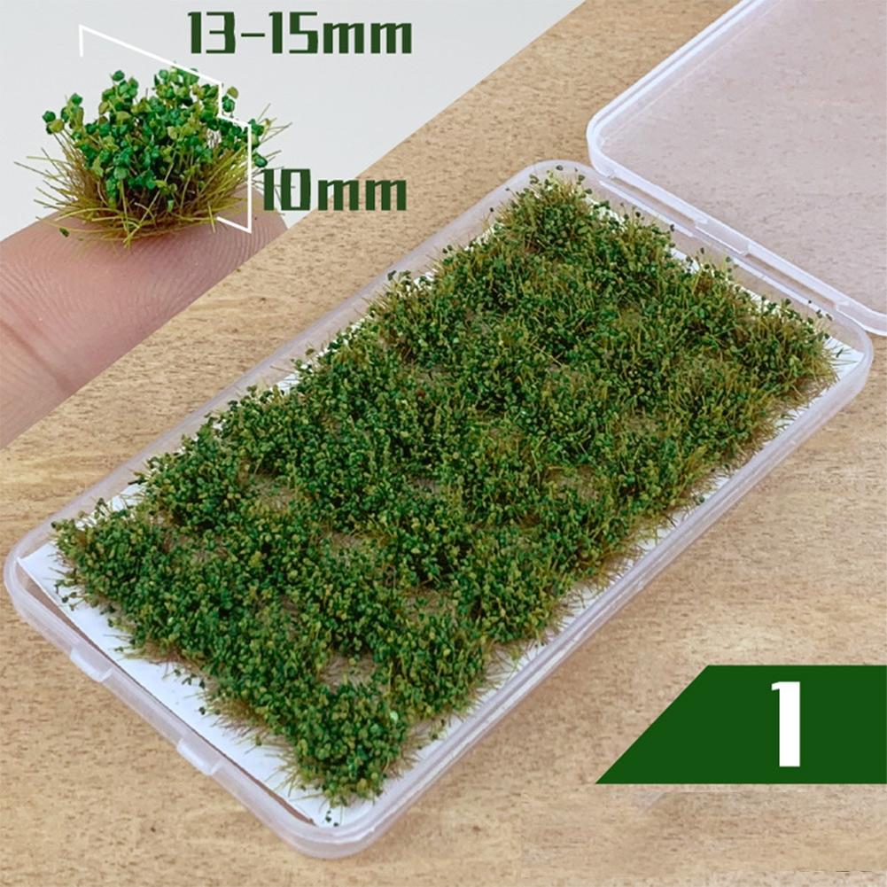 1x Adhesive Static Grass Tufts Model Miniature Scenery