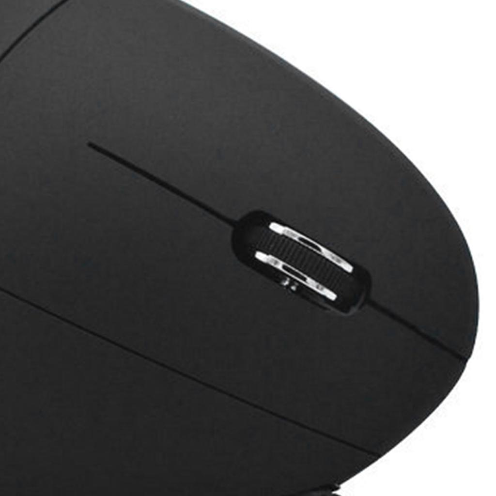 Optical Wired Vertical Mouse Non Slip Matte Surface High Sensitivity Wired Mouse for Gaming Office