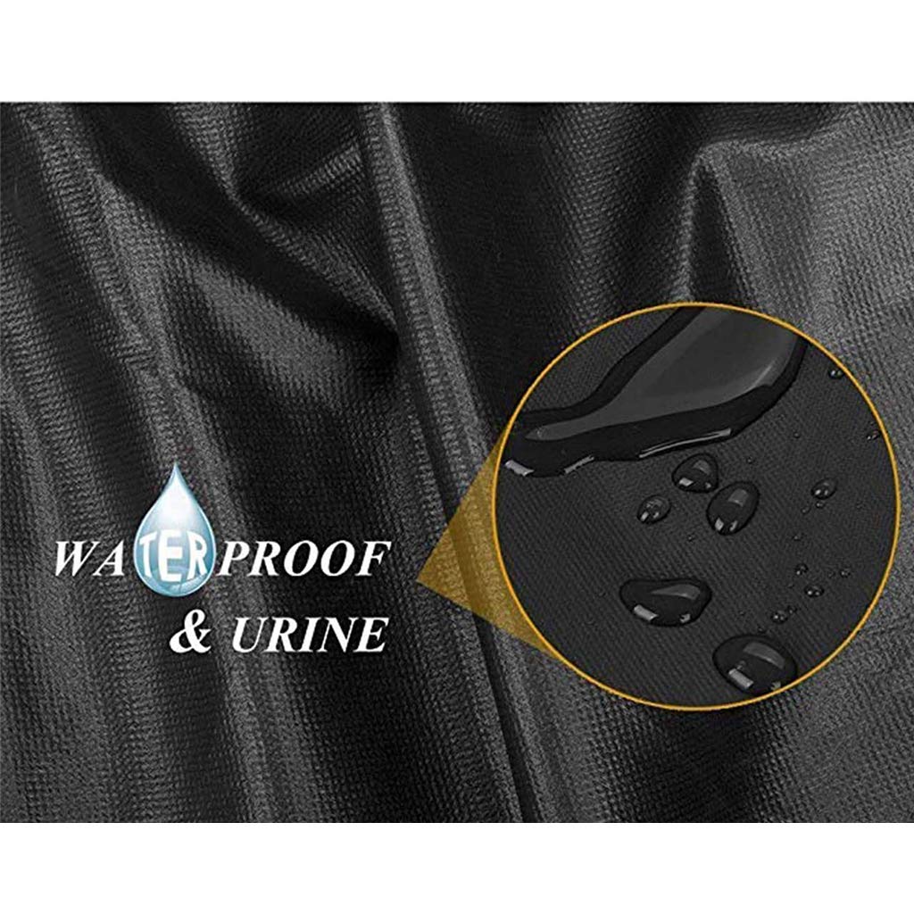 PSLER Car Rear Cargo Pet Trunk Rear Mat Seat Cover for Wrangler JK and JL Cover, Mat, Puppy, Waterproof, Heavy-Duty, Non-Slip (2007-2017) (2018-2019)