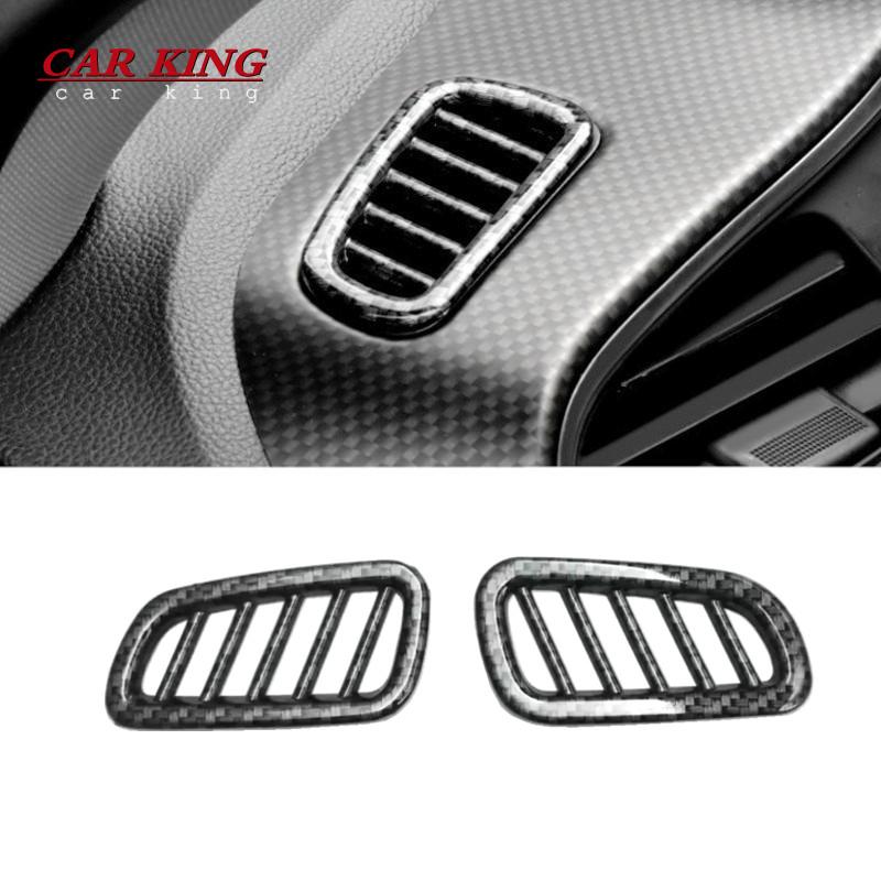 For Renault Kadjar 2015 2016 2017-2019 Car Styling Cover Protect Stick Trim Carbon Fibre Car Door Inner Built Handle Bowl 4pcs