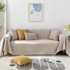 Four Seasons Waterproof Solid Color Cut Velvet Sofa Cover Towel Simple Non-Slip Urine-Proof Anti-Dirty Sofa Towel Covers