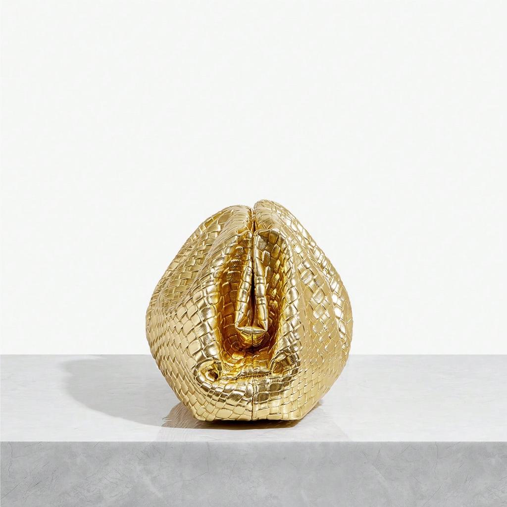 Hochwertige Damenhandtasche aus geprägtem Webmaterial mit leichtem Clip, geeignet für Partys, Hochzeiten, Clubs, Abendessen, Tanzveranstaltungen usw.