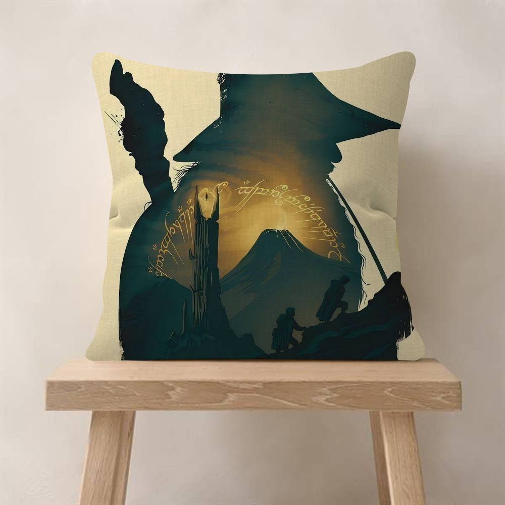 The Lord Of The Rings Movie Movie Pillowcase Toon Gift Cushion Cover Bedroom Home Sofa Chair Seat Decor Pillow Case