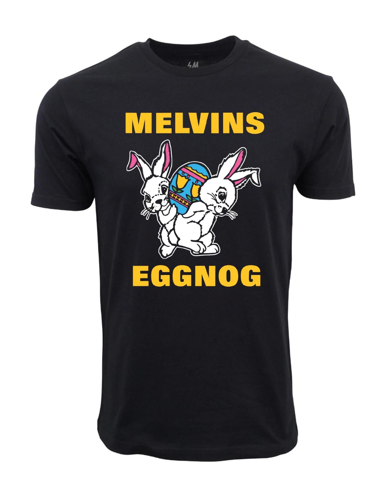Unisex Adult Casual Graphic Melvins Eggnog Graphic T shirt T-Shirt XXXXL
