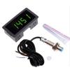 Versatile Speed Detector 4 Digit RPM Speed Meter with Hall Proximity Sensor