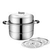 ZISIZ Double-Layer Induction Steamer Pot