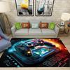 Herní koberec do pokoje pro chlapce Herní koberec s ovladačem Designový koberec do herny Dekor do ložnice Protiskluzová podložka do pračky