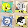 Cartoon B-BFDI Kissen Anime Kissen Sofa Bett Kopfkissenbezug Kissenbezug 45x45 cm Mode