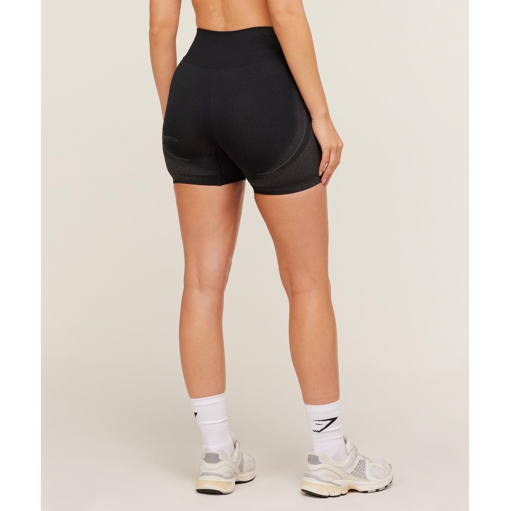 Gymshark Charge Seamless Shorts Black Graphite Grey B5b9l Bb29